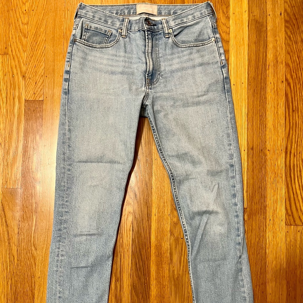 Cropped Straight Leg Everlane Jeans!